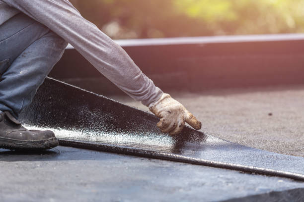 Professional Waterproofing technician working in Gillett, WI